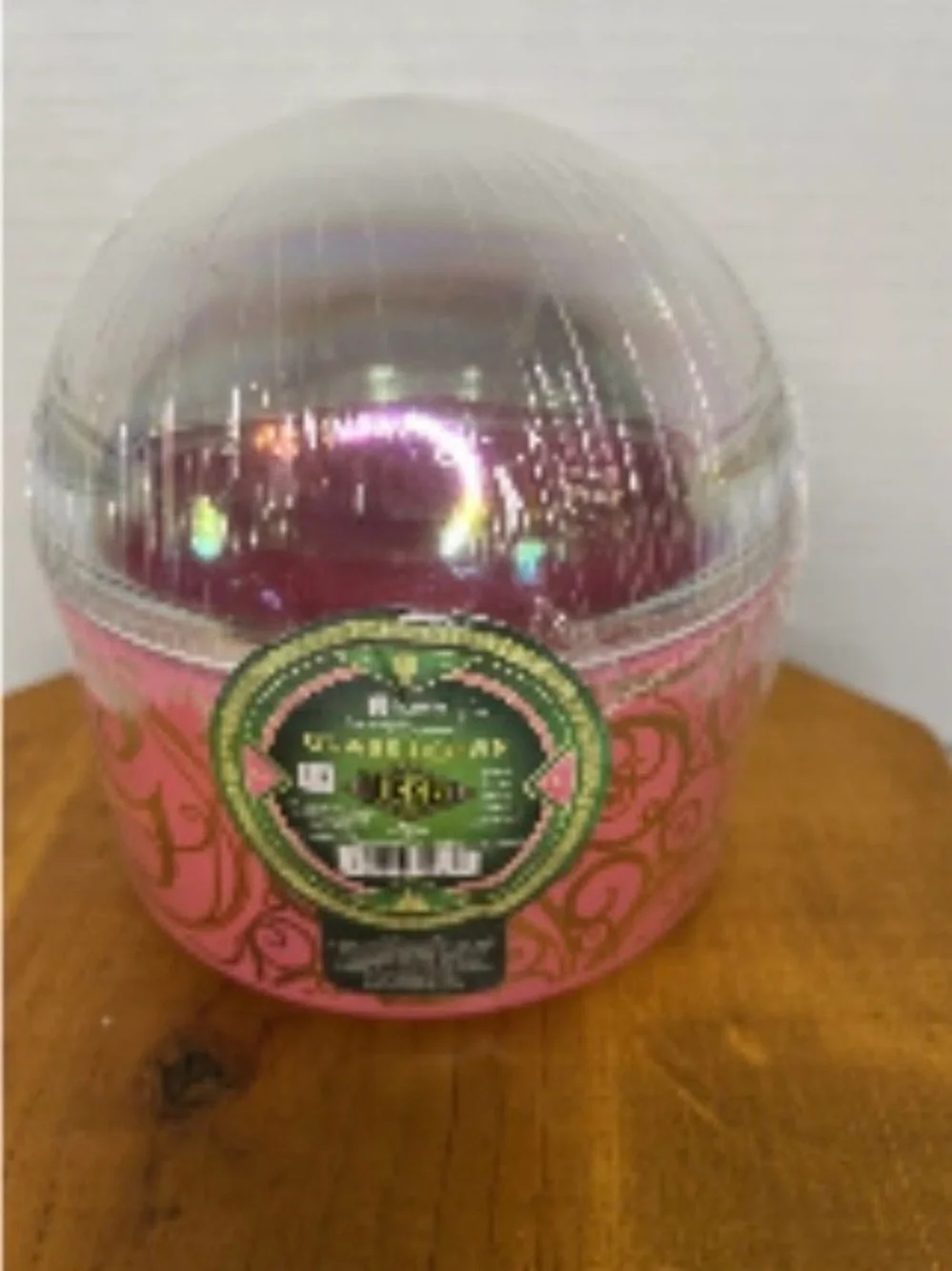 Target Bullseye Playground Wicked Glinda Pink Trinket Dish Glass Dome